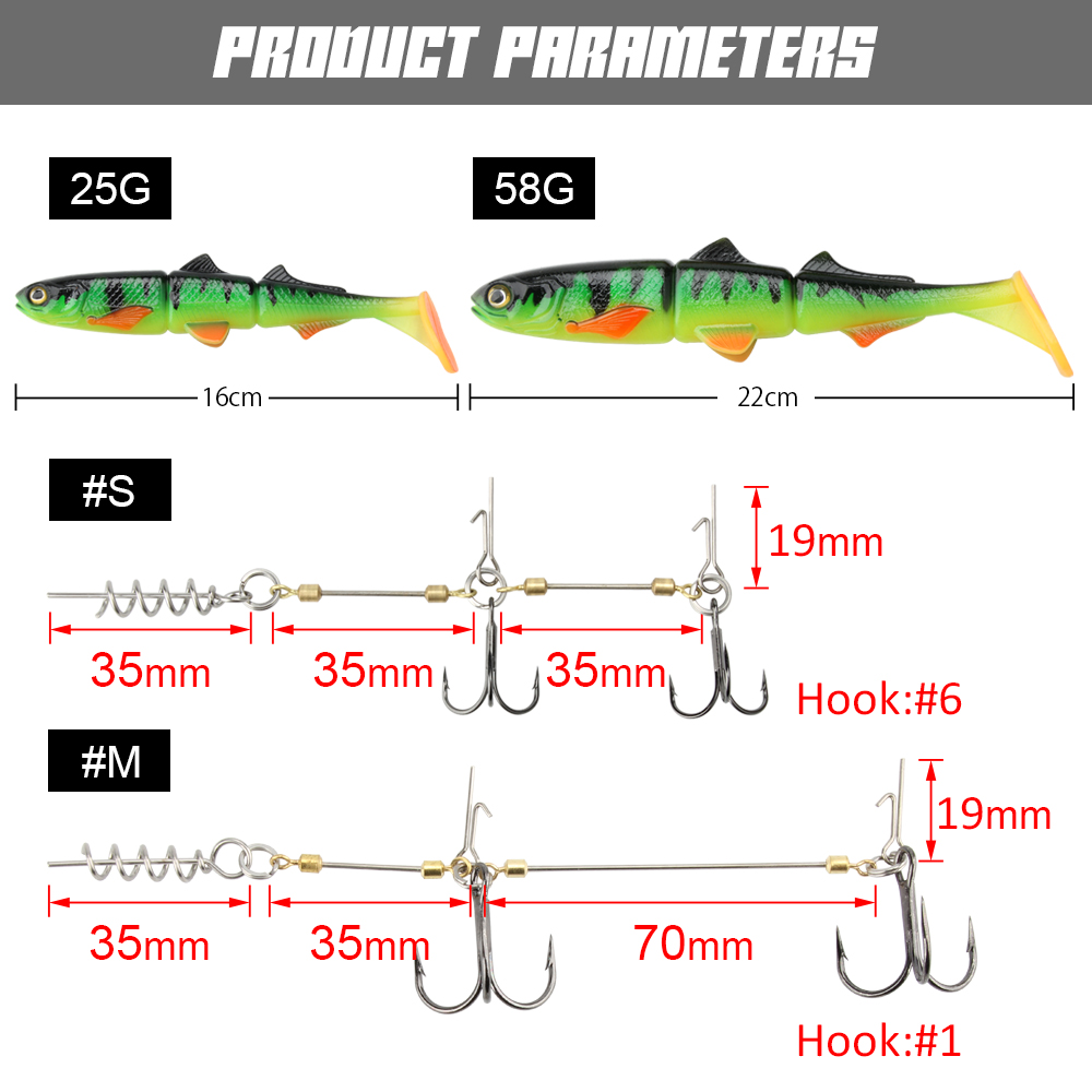 Spinpoler Pike Stinger Rig Hoo - огляд і ціна 3D Printing Lure