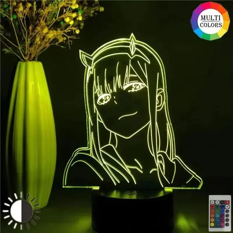 Zero Two Anime Night Light Act - огляд і ціна 3D Printing Figure