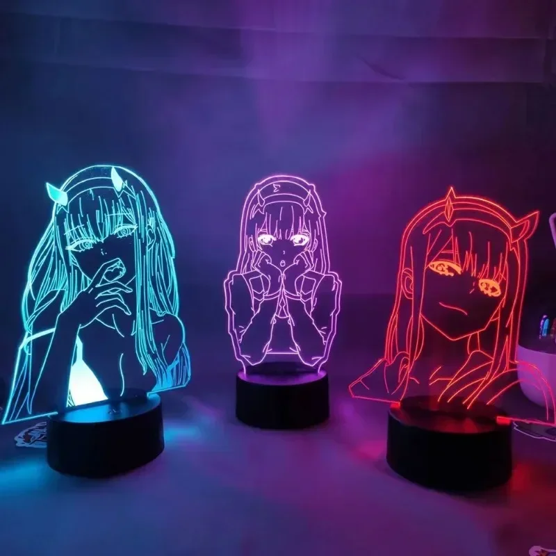 Zero Two Anime Night Light Act - огляд і ціна 3D Printing Figure