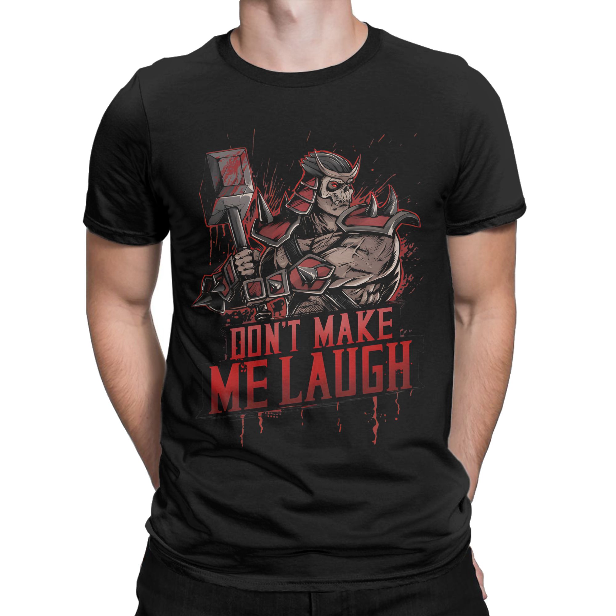 DON'T MAKE ME LAUGH Men T Shir - огляд і ціна 3D Printing Maket