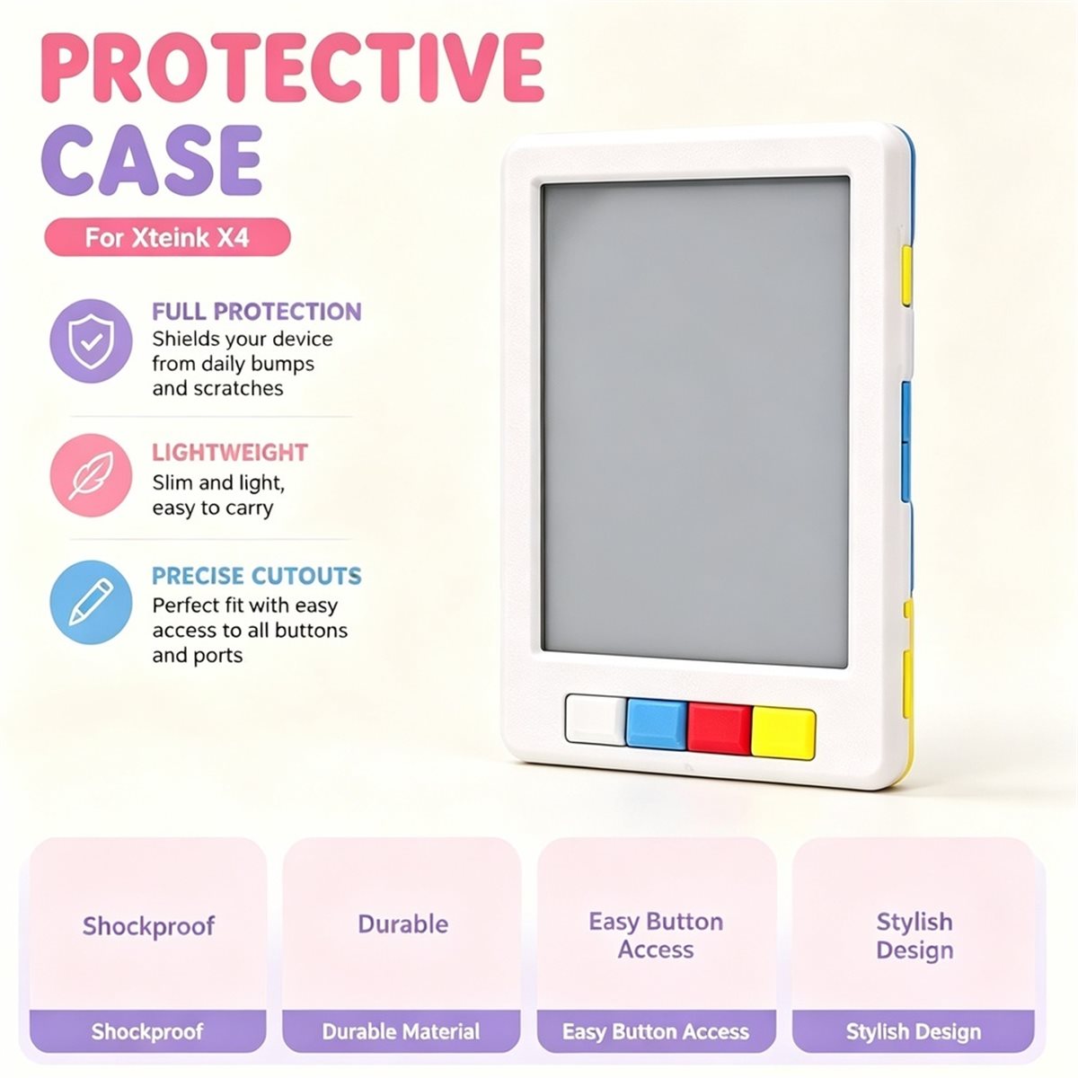 For Xteink X4 Protective Shell - огляд і ціна 3D Printing Ebook