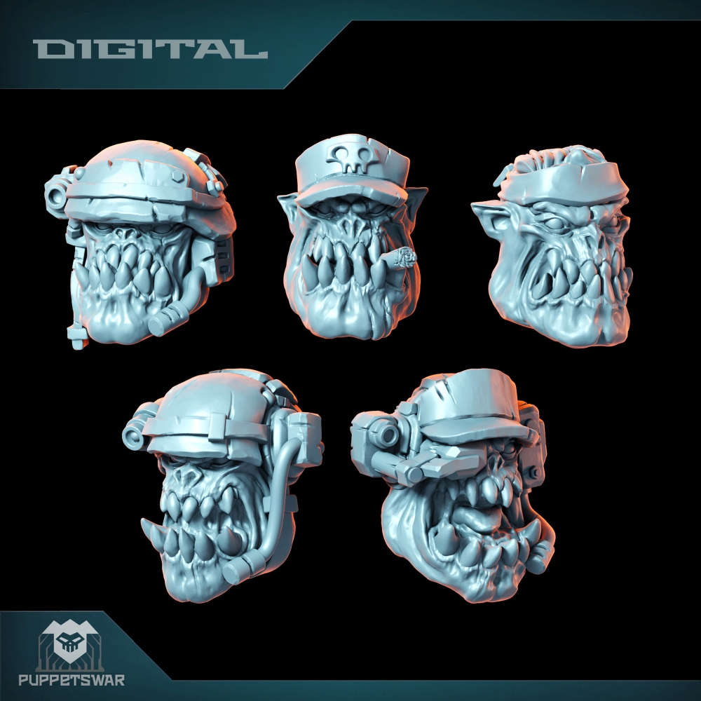 Orc Ultimate Badasses Squad, G - огляд і ціна 3D Printing Figure