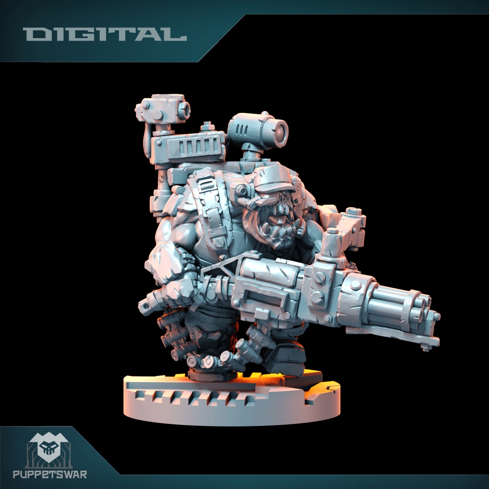Orc Ultimate Badasses Squad, G - огляд і ціна 3D Printing Figure
