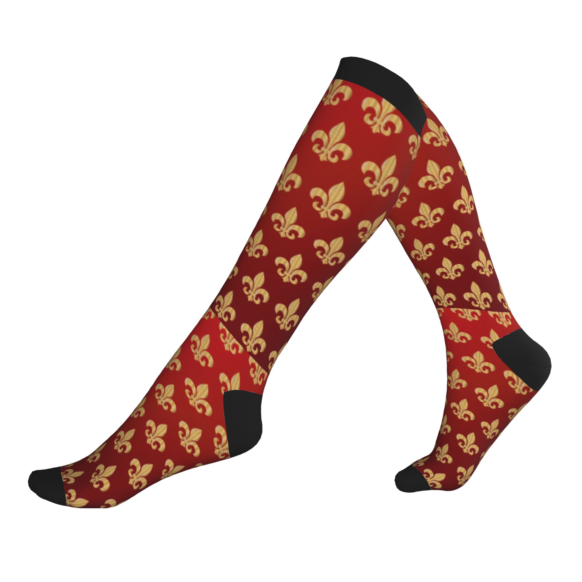 Men's Red and Gold Fleur-De-Ly - огляд і ціна 3D Printing Gold
