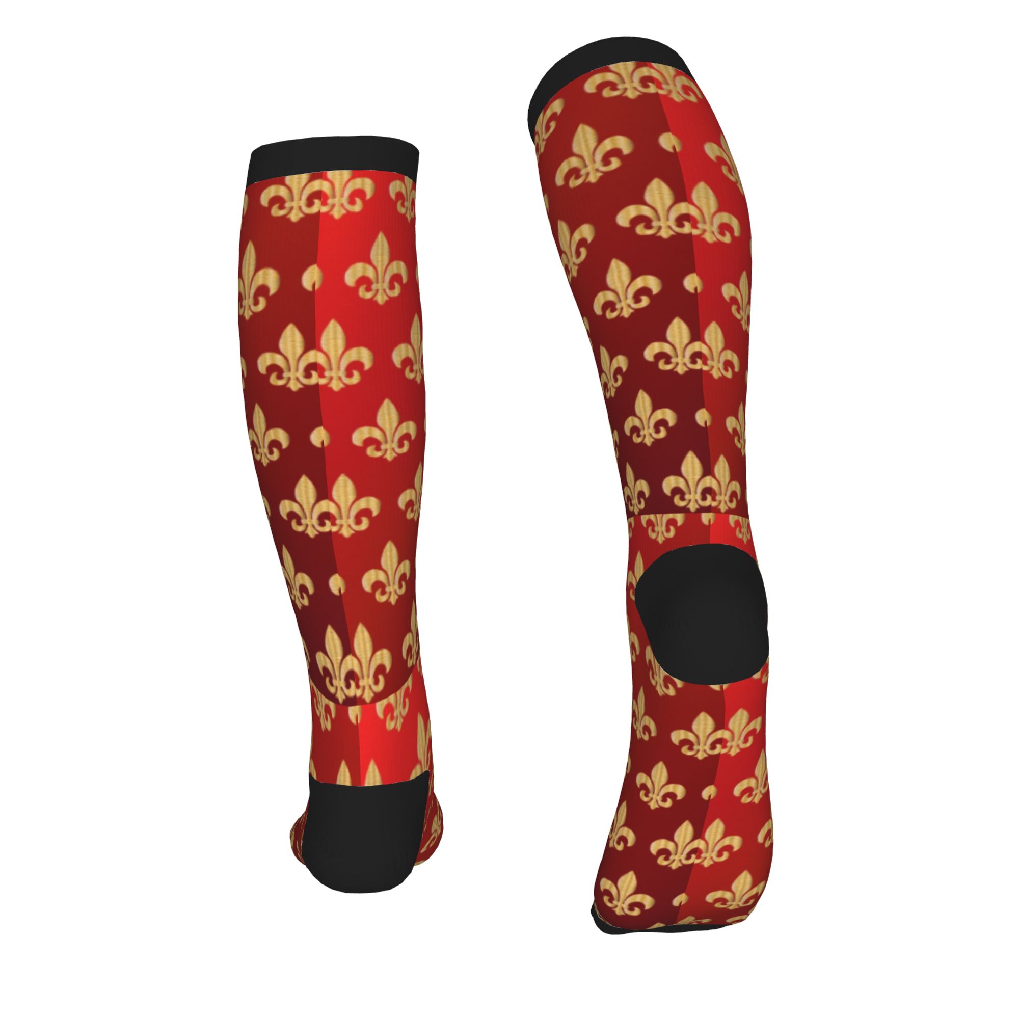Men's Red and Gold Fleur-De-Ly - огляд і ціна 3D Printing Gold