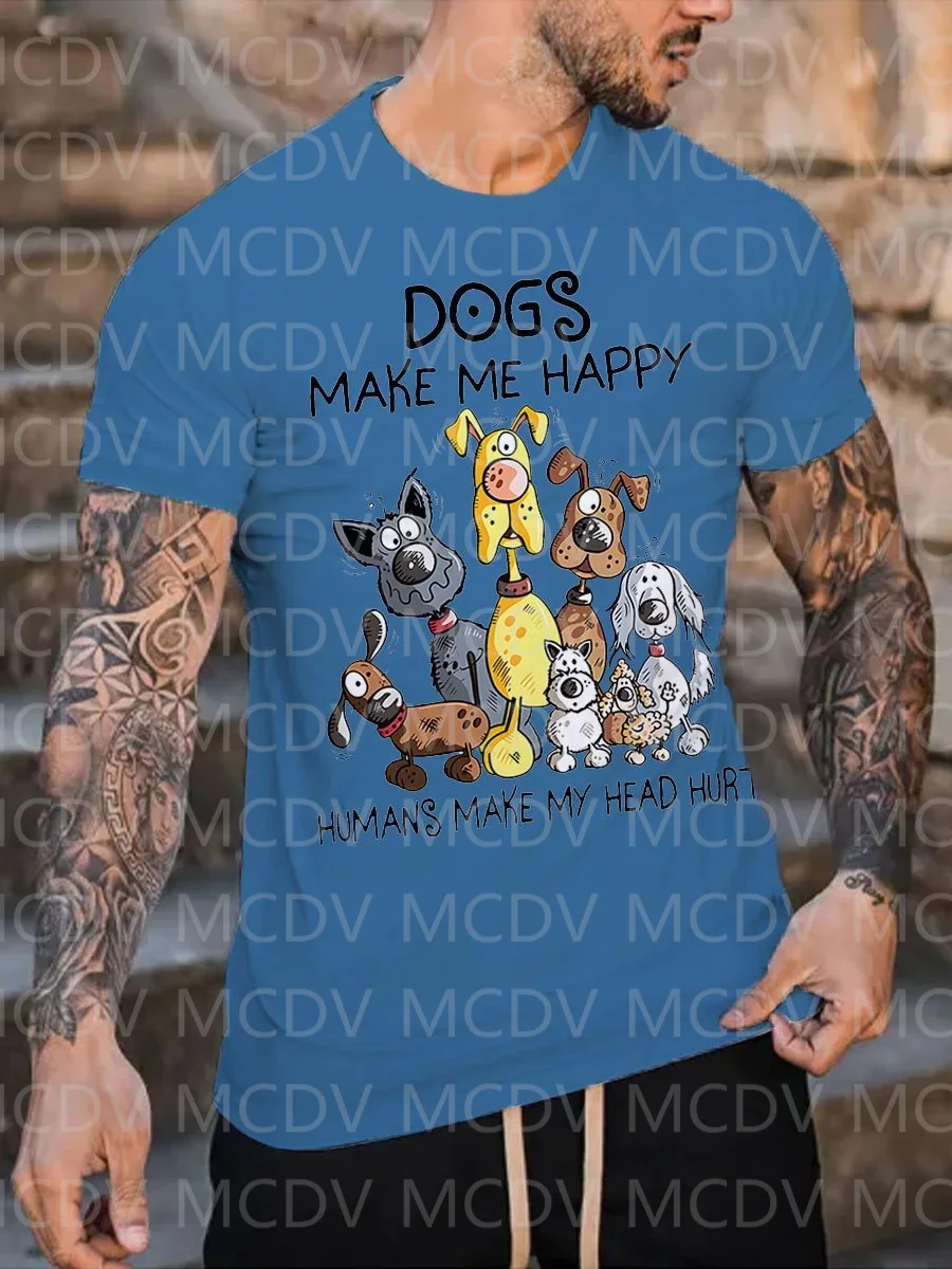 Summer Men's Love Dog Make Me  - огляд і ціна 3D Printing Maket