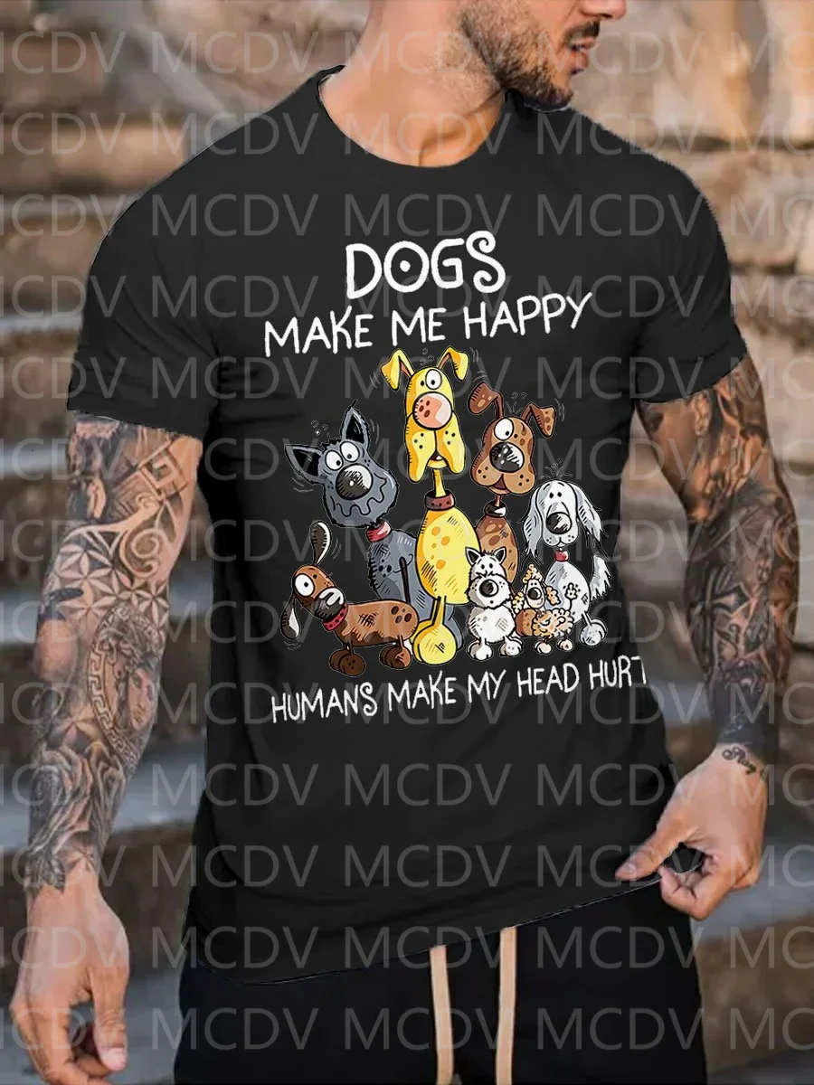Summer Men's Love Dog Make Me  - огляд і ціна 3D Printing Maket