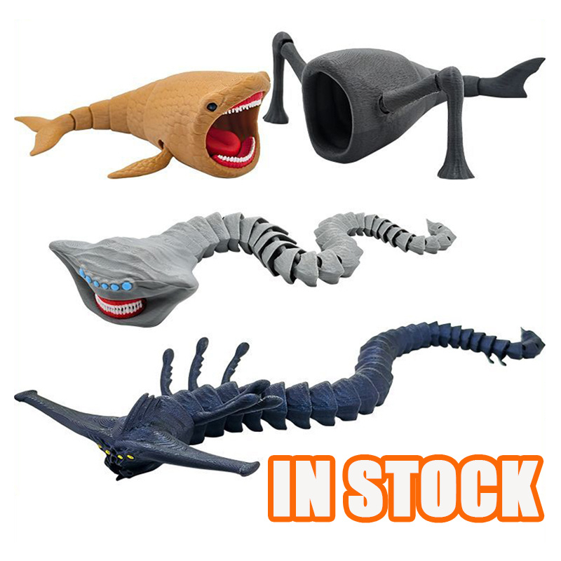 1/4pcs 3D Printing Sea Eater A - огляд і ціна 3D Printing Figure