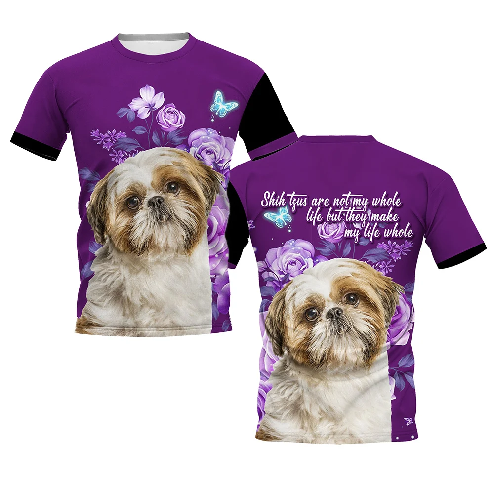 HX Shih Tzu T-shirts Dog Make  - огляд і ціна 3D Printing Maket