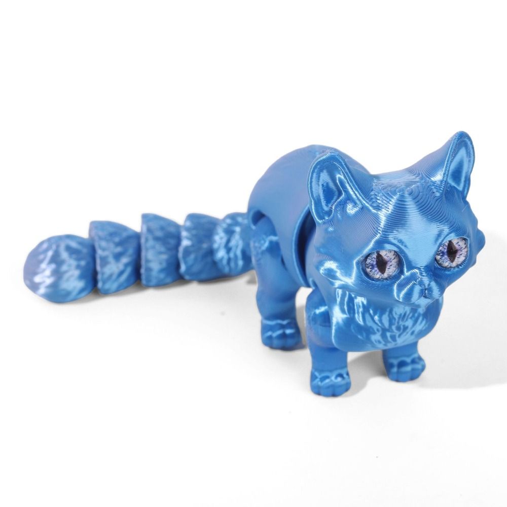 Big Eyes 3D Printed Cat Model  - огляд і ціна 3D Printing Figure